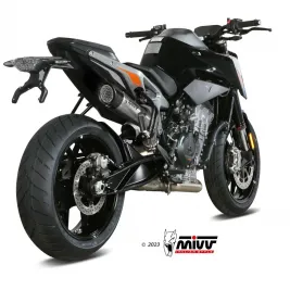 Mivv Ktm 790 Duke Terminale Di Scarico Moto Marmitta X-M5 Titanio Omologato 2