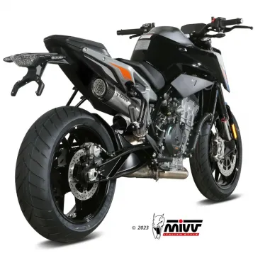 Mivv Ktm 790 Duke Terminale Di Scarico Moto Marmitta X-M5 Titanio Omologato