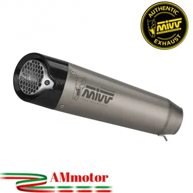 Mivv Ktm 890 Duke Terminale Di Scarico Moto Marmitta X-M5 Titanio Omologato