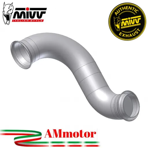 Ktm 890 SMT 2023 Mivv Tubo Elimina Kat Catalizzatore Moto Collettore Scarico
