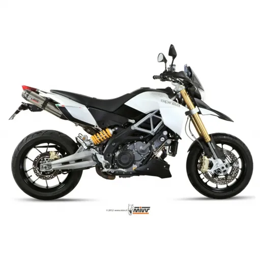Mivv Aprilia Dorsoduro 1200 Terminali Di Scarico Per Moto Marmitte Suono Inox