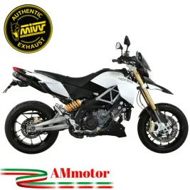 Mivv Aprilia Dorsoduro 1200 Terminali Di Scarico Per Moto Marmitte Suono Inox Nero
