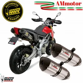 Mivv Aprilia Dorsoduro 750 Terminali Di Scarico Per Moto Marmitte Suono Inox