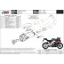 Mivv Aprilia RS 125 17 - 2020 Terminale Di Scarico Moto Marmitta Delta Race Inox