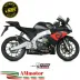 Mivv Aprilia RS 125 17 - 2020 Terminale Di Scarico Moto Marmitta Delta Race Inox Nero