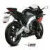 Mivv Aprilia RS 125 17 - 2020 Terminale Di Scarico Moto Marmitta Delta Race Inox Nero