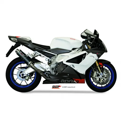 Mivv Aprilia Rsv 1000 04 - 2008 Terminali Di Scarico Per Moto Marmitte GP Carbonio
