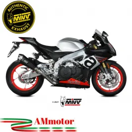 Mivv Aprilia Rsv4 17 - 2020 Terminale Di Scarico Per Moto Marmitta Delta Race Carbonio