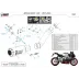 Mivv Aprilia Rsv4 17 - 2020 Terminale Di Scarico Per Moto Marmitta MK3 Carbonio