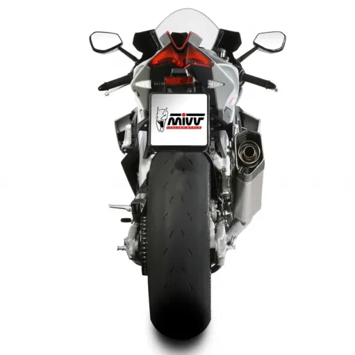Mivv Aprilia Rsv4 21 - 2023 Terminale Di Scarico Per Moto Marmitta SR-1 Titanio
