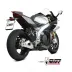 Mivv Aprilia Rsv4 21 - 2023 Terminale Di Scarico Per Moto Marmitta SR-1 Titanio Nero Racing