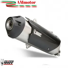 Mivv Aprilia Scarabeo 500 06 - 2007 Terminale Di Scarico Per Scooter Marmitta Urban Inox