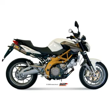 Mivv Aprilia Shiver 750 Terminali Di Scarico Per Moto Marmitte Suono Inox