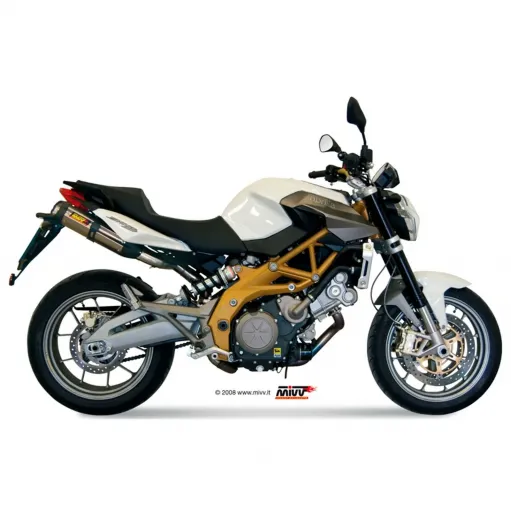 Mivv Aprilia Shiver 750 Terminali Di Scarico Per Moto Marmitte Suono Inox