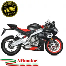 Scarico Completo Mivv Aprilia RS 660 Terminale Moto Delta Race Inox