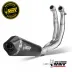 Scarico Completo Mivv Aprilia RS 660 Terminale Moto Delta Race Inox Nero