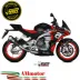 Scarico Completo Mivv Aprilia Tuono 660 Terminale Per Moto Delta Race Carbonio