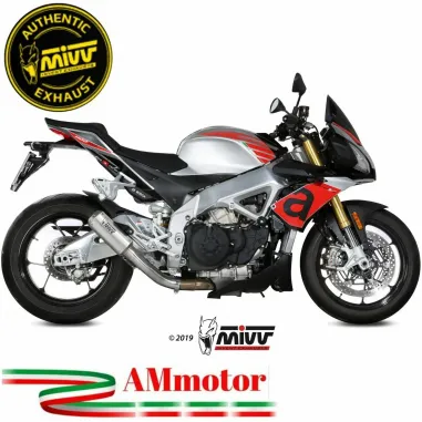 Mivv Aprilia Tuono V4 1100 18 - 2020 Terminale Di Scarico Moto Marmitta MK3 Inox