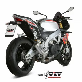 Mivv Aprilia Tuono V4 1100 18 - 2020 Terminale Di Scarico Moto Marmitta MK3 Inox 2