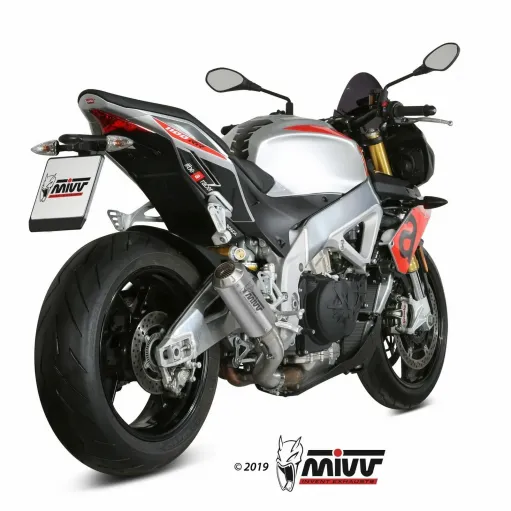 Mivv Aprilia Tuono V4 1100 18 - 2020 Terminale Di Scarico Moto Marmitta MK3 Inox