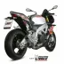 Mivv Aprilia Tuono V4 1100 18 - 2020 Terminale Di Scarico Moto Marmitta MK3 Inox