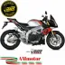 Mivv Aprilia Tuono V4 1100 18 - 2020 Terminale Di Scarico Moto Marmitta MK3 Inox Nero