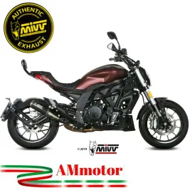 Mivv Benelli 502C Terminale Di Scarico Per Moto Marmitta Mk3 Carbonio