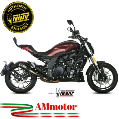 Mivv Benelli 502C Terminale Di Scarico Per Moto Marmitta Mk3 Carbonio