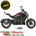 Mivv Benelli 502C Terminale Di Scarico Per Moto Marmitta Mk3 Carbonio