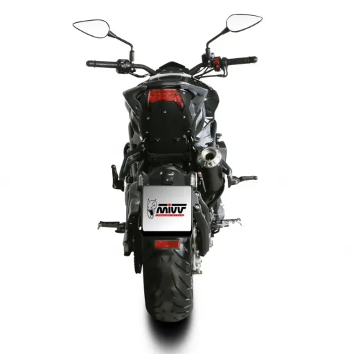 Mivv Benelli 752 S Terminale Di Scarico Per Moto Marmitta X-M1 Inox Nero