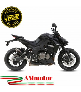 Mivv Gp Black Z 1000 2014 2020 Kawasaki Scarico Terminali Moto