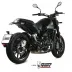 Mivv Benelli Leoncino 500 Terminale Di Scarico Per Moto Marmitta Double Gun Inox Nero