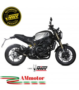Mivv Benelli Leoncino 800 Terminale Di Scarico Per Moto Marmitta X-M1 Inox Nero