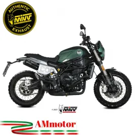 Mivv Benelli Leoncino 800 Trail Terminale Di Scarico Per Moto Marmitta X-M1 Inox Nero