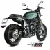 Mivv Benelli Leoncino 800 Trail Terminale Di Scarico Per Moto Marmitta X-M1 Inox Nero
