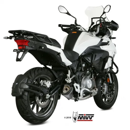 Mivv Benelli Trk 502 Terminale Di Scarico Per Moto Marmitta Delta Race Inox