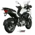 Mivv Benelli Trk 502 Terminale Di Scarico Per Moto Marmitta Oval Carbon Cap