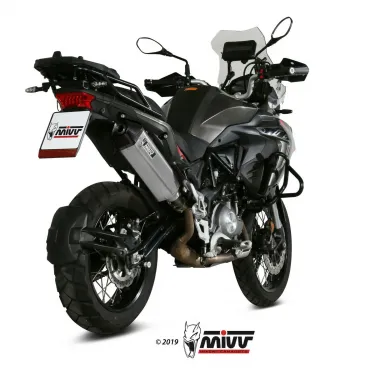 Mivv Benelli Trk 502 X Terminale Di Scarico Per Moto Marmitta Speed Edge Inox