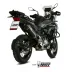 Mivv Benelli Trk 502 X Terminale Di Scarico Per Moto Marmitta Speed Edge Inox Nero