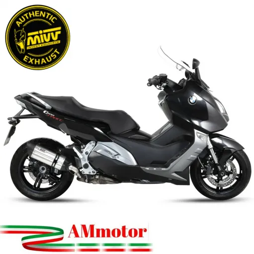 Mivv Bmw C 600 Sport Terminale Di Scarico Per Moto Marmitta Suono Inox Omologato