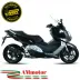 Mivv Bmw C 600 Sport Terminale Di Scarico Per Moto Marmitta Suono Inox Nero Omologato