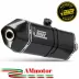 Mivv Bmw F 650 GS Terminale Di Scarico Per Moto Marmitta Speed Edge Inox Nero