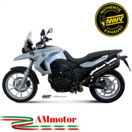 Mivv Bmw F 650 GS Terminale Di Scarico Per Moto Marmitta Suono Inox Nero