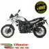 Mivv Bmw F 700 GS 12 - 2017 Terminale Di Scarico Moto Marmitta Speed Edge Inox Nero