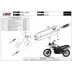 Mivv Bmw F 700 GS 12 - 2017 Terminale Di Scarico Moto Marmitta Suono Inox Nero
