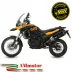 Mivv Bmw F 800 GS 08 - 2017 Terminale Di Scarico Per Moto Marmitta Speed Edge Inox Nero