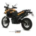 Mivv Bmw F 800 GS 08 - 2017 Terminale Di Scarico Per Moto Marmitta Speed Edge Inox Nero