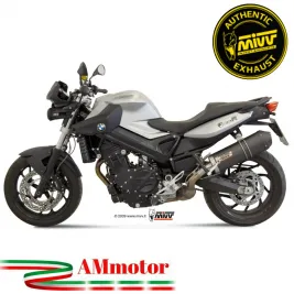Mivv Bmw F 800 R / GT Terminale Di Scarico Per Moto Marmitta Oval Carbon Cap