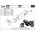 Mivv Bmw F 800 R / GT Terminale Di Scarico Per Moto Marmitta Speed Edge Inox