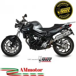 Mivv Bmw F 800 R / GT Terminale Di Scarico Per Moto Marmitta Speed Edge Inox
